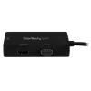 StarTech.com reisi A/V adapter: 3-ühes Mini DisplayPort VGA-le, DVI-le või HDMI-le muundur