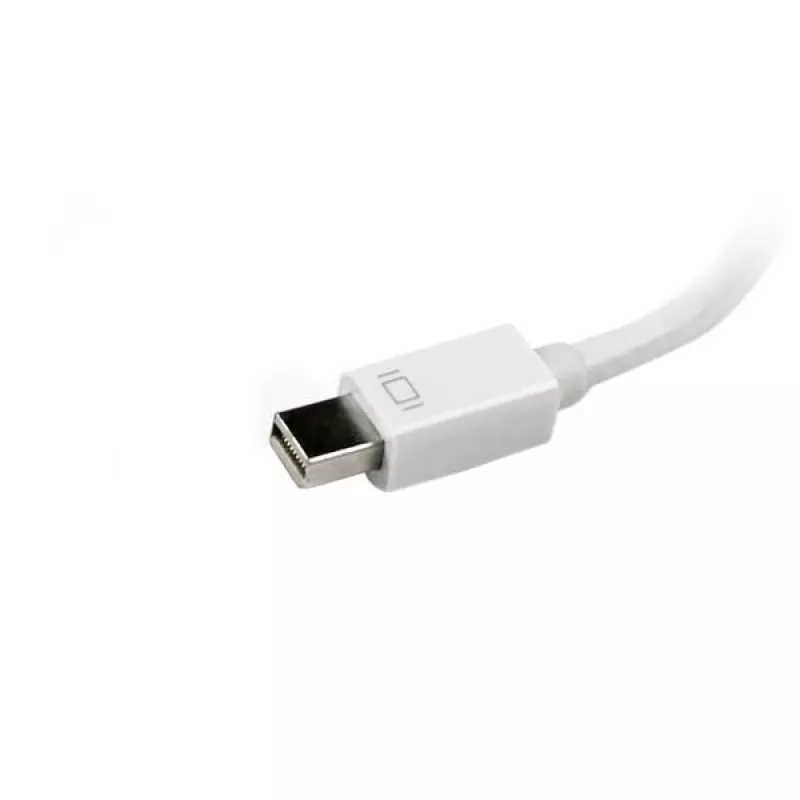 StarTech.com Travel A/V Adapter: 3-in-1 Mini DisplayPort VGA DVI või HDMI konverterile - Valge