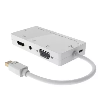 Microconnect MDPDVIHDMIVGAAA sülearvuti dokk/pordireplikaator Valge
