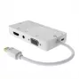 Microconnect MDPDVIHDMIVGAAA sülearvuti dokk/pordireplikaator Valge