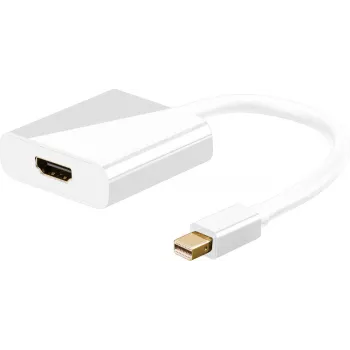 Microconnect MDPHDMI videokaabli adapter 0.15 m Mini DisplayPort HDMI valge