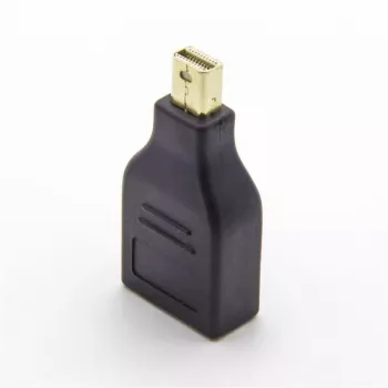 Microconnect MDPMDPF kaabel soovahetaja Mini DisplayPort DisplayPort Must
