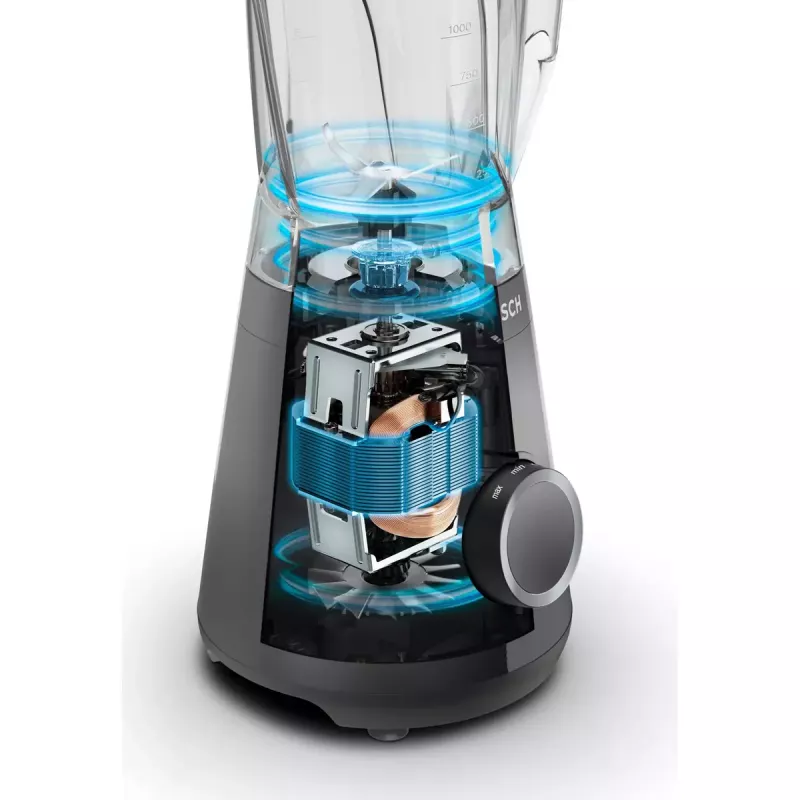 Lauaplaadisegisti Bosch Serie 4 MMB6141B — 1200 W, 1,5 L Tritan-kann, 2 kiirust, jääpurustus, must