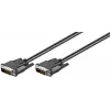 Microconnect MONCC2 DVI-kaabel 2 m DVI-D DVI-D (DL) Must