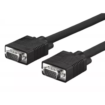 Microconnect MONGG5B VGA-kaabel 5 m VGA (D-Sub) Must