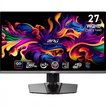 MSI MPG 271QRX QD-OLED arvutimonitor 67,3 cm (26,5 tolli) 2560 x 1440 pikslit Wide Quad HD must