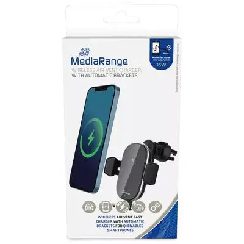 Wireless Charger MediaRange MRMA117 Fast Charging Smartphone Must