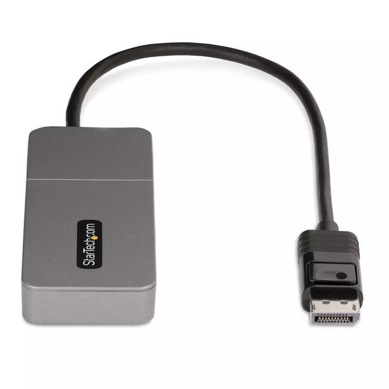 StarTech.com 3-pordiline MST-jaotur – DisplayPort 3× HDMI-ks, kolm 4K 60 Hz monitori, DP 1.4 mitme monitori videoadapter, 30 cm sisseehitatud kaabel, USB-toide, ainult Windows