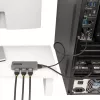 StarTech.com 3-pordiline MST-jaotur – DisplayPort 3× HDMI-ks, kolm 4K 60 Hz monitori, DP 1.4 mitme monitori videoadapter, 30 cm sisseehitatud kaabel, USB-toide, ainult Windows
