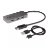 StarTech.com 3-pordiline MST-jaotur – DisplayPort 3× HDMI-ks, kolm 4K 60 Hz monitori, DP 1.4 mitme monitori videoadapter, 30 cm sisseehitatud kaabel, USB-toide, ainult Windows