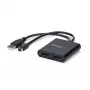 StarTech.com 2-pordiline mitme monitori adapter - Mini DisplayPort 2x DisplayPort MST jaotur - Dual 4K 30Hz - Video splitter laiendatud töölauarežiimi jaoks ainult Windowsi arvutitel - mDP 1.2 2x DP