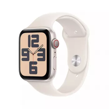 Nutikell Apple Watch SE GPS + Cellular 44mm Starlight Aluminium korpus beež