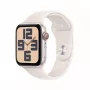 Nutikell Apple Watch SE GPS + Cellular 44mm Starlight Aluminium korpus beež