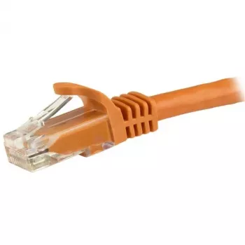 StarTech.com 15m CAT6 Etherneti kaabel - Oranž CAT 6 Gigabit Etherneti juhe -250MHz 100W PoE RJ45 UTP võrgu-/ühendusjuhe tõmblukuta tõmbetugevdusega individuaalselt testitud