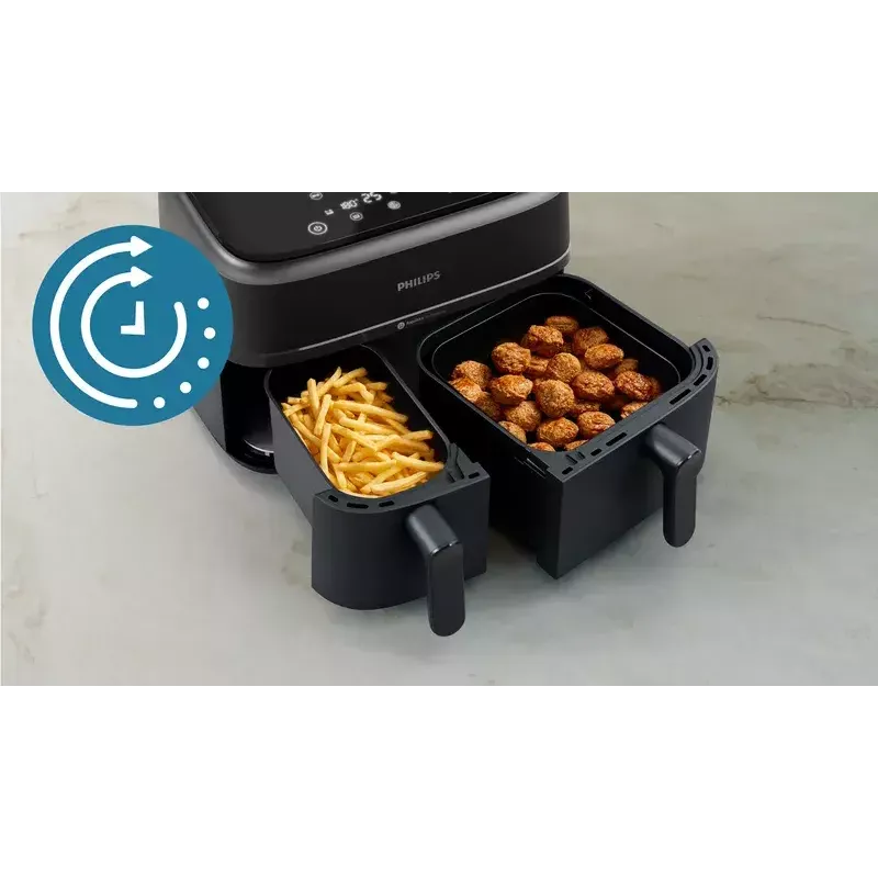 Kuumaõhufritüür Philips 3000 seeria NA352/04 9L 2750W Topeltkorv