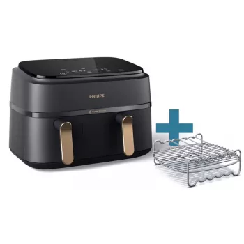 Kuumaõhufritüür Philips 3000 seeria NA352/04 9L 2750W Topeltkorv