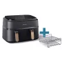Kuumaõhufritüür Philips 3000 seeria NA352/04 9L 2750W Topeltkorv
