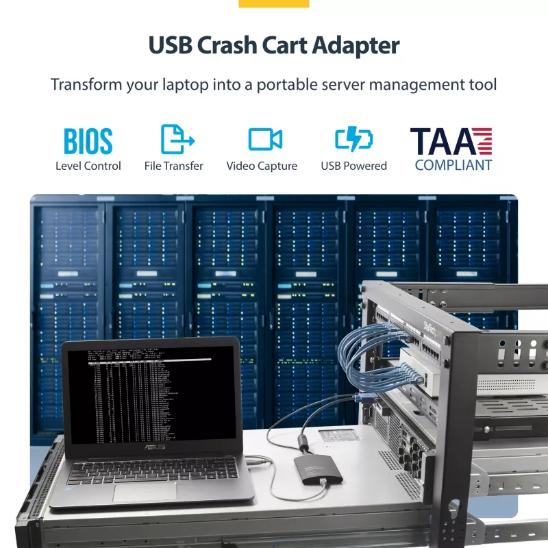 StarTech.com USB-krahhikonsooli adapter failiedastus- ja videosalvestusfunktsiooniga
