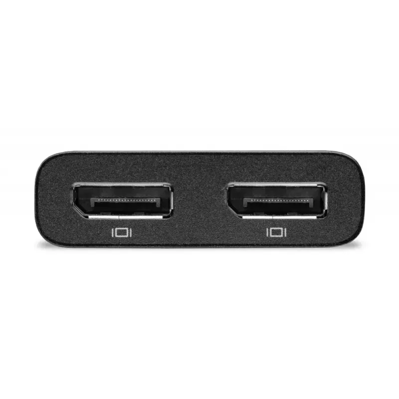 OWC Thunderbolt Dual DisplayPort Adapter USB graafikaadapter 7680 x 4320 pikslit Must