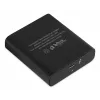 OWC Thunderbolt Dual DisplayPort Adapter USB graafikaadapter 7680 x 4320 pikslit Must