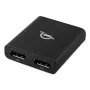 OWC Thunderbolt Dual DisplayPort Adapter USB graafikaadapter 7680 x 4320 pikslit Must
