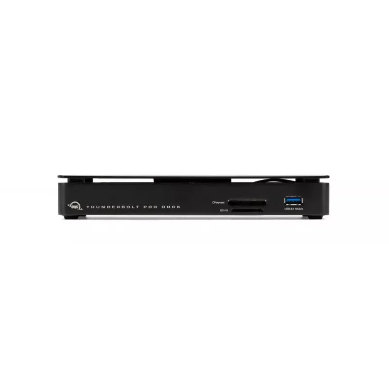 OWC Thunderbolt Pro Dock Juhtmega Thunderbolt 3 Must 85W Toiteedastus 40 Gbit/s