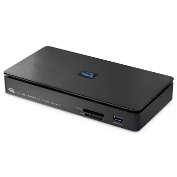 OWC Thunderbolt Pro Dock Juhtmega Thunderbolt 3 Must 85W Toiteedastus 40 Gbit/s
