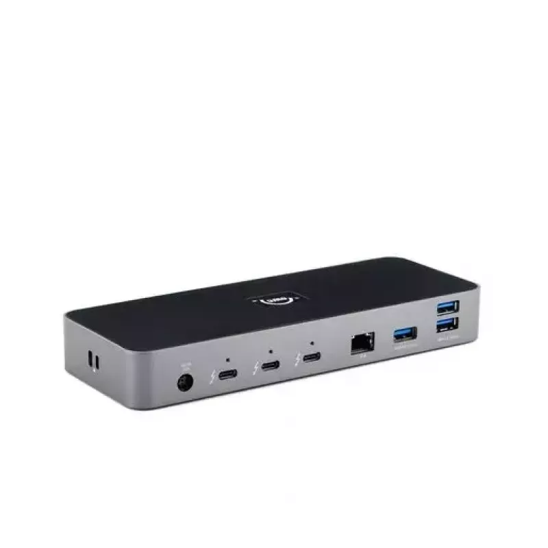 OWC Thunderbolt 4 juhtmega dokk must hall 3,5 mm Ethernet 1000 Mbit/s