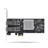 StarTech.com 2-Port GbE SFP võrgukaart, PCIe 2.0 x1, Intel I350-AM2 2x 1GbE kontroller, 1000BASE Copper/Fiber Optic, kahe pordiga Gigabit Ethernet NIC, töölaud/server tagalaplaadid - ühildub Windowsi ja Linuxiga