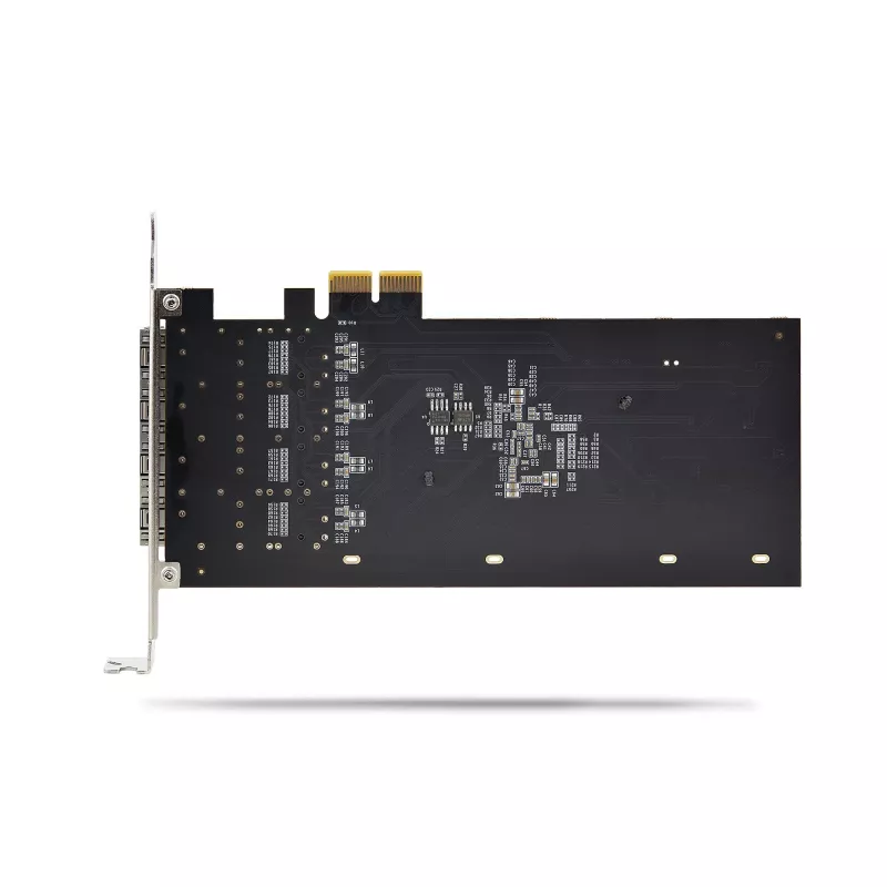 StarTech.com 4-Pordiga GbE SFP võrgukaart, PCIe 2.0 x2 (ühildub x4, x8, x16), Intel I350-AM4 4x 1GbE kontroller, 1000BASE vask/kiudoptika, lauaarvuti/serveri neljapordiline gigabitine Etherneti võrguliides - Windows ja Linux