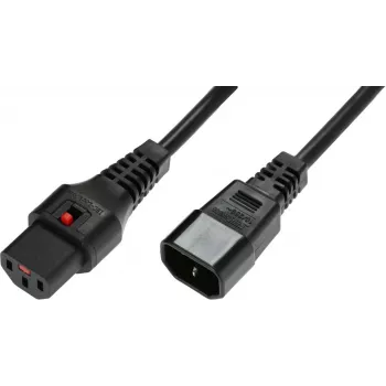 Microconnect PC1021 toitekaabel Must 2 m C13 pistik C14 pistik