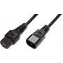 Microconnect PC1021 toitekaabel Must 2 m C13 pistik C14 pistik