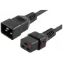 Microconnect PC1285 toitekaabel Must 2 m C20 pistik C19 pistik