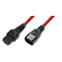 Microconnect PC1387 toitekaabel Must 3 m C13-pistik C14-pistik