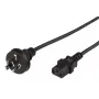 Microconnect PE010418AUSTRALIA toitekaabel Must 1,8 m C13 pistikupesa