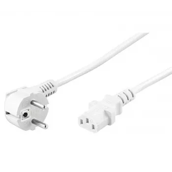 Microconnect PE010430W toitekaabel valge 3 m Toitepistik tüüp E+F C13 pistikupesa