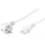 Microconnect PE010430W toitekaabel valge 3 m Toitepistik tüüp E+F C13 pistikupesa