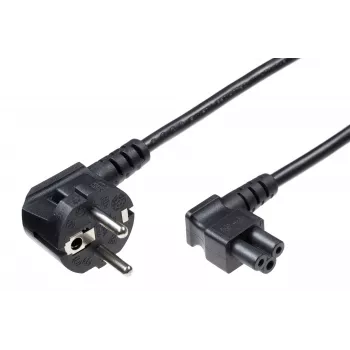 Microconnect PE010850A toitejuhe must 5 m C5 pistik