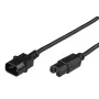 Microconnect PE011405 toitekaabel Must 0,5 m C14-pistik C15-pistik