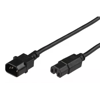 Microconnect PE011420 toitejuhe Must 2 m C14 pistik C15 pistik