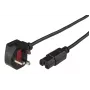 Microconnect PE090420C15 toitekaabel Must 2 m BS 1363 C15 pistikühendus