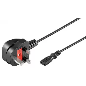 Microconnect PE090718 toitekaabel must 1.8 m Toitepistik tüüp G C7 sidur