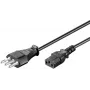 Microconnect PE100430 toitekaabel Must 3 m C13 pistik