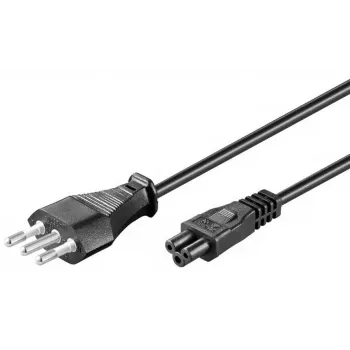 Microconnect PE100830 toitekaabel Must 3 m C5 pistikupesa