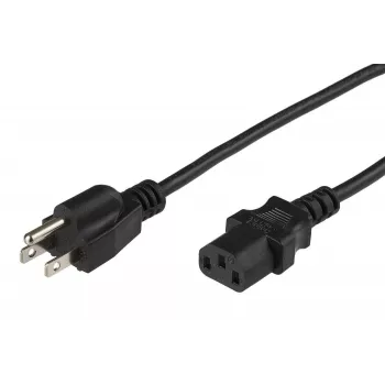 Microconnect PE110440SJT-IT toitekaabel Must 4 m NEMA 5-15P C13 pistikupesa