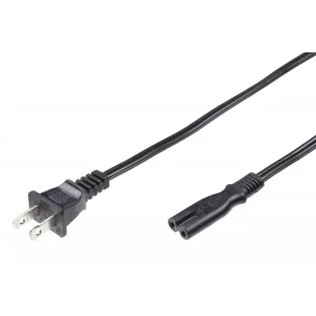Microconnect PE110718 toitekaabel Must 1,8 m Toitepistik tüüp A C7 pistikupesa