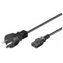 Microconnect PE120418 toitejuhe Must 1.8 m Toitepistik tüüp K C13 pistikupesa