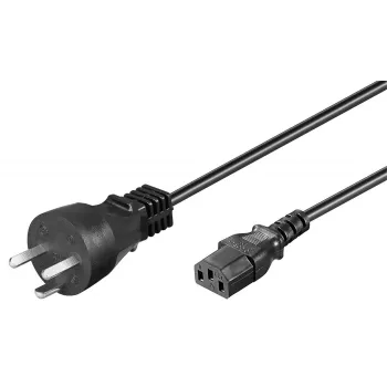 Microconnect PE120430 toitekaabel must 3 m C13 ühenduspesa