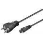 Microconnect PE120805 toitekaabel Must 0,5 m Toitepistik tüüp K C5 pistikupesa