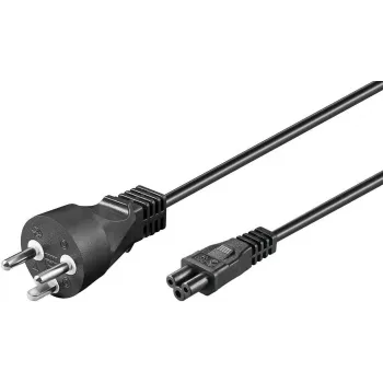Microconnect PE120810 toitekaabel Must 1 m Toitepistik tüüp K C5 pistik